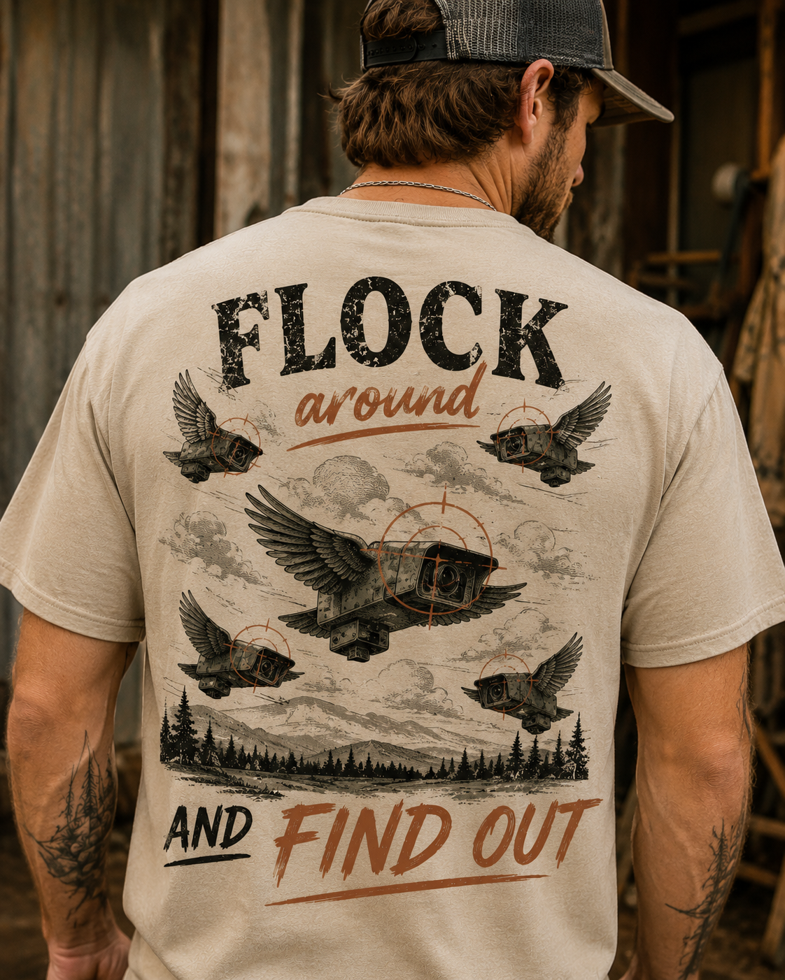 Flock around and find out Graphic Tee