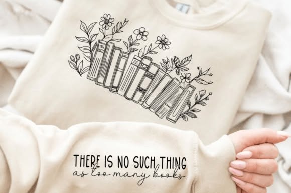 Neutral Script Graphic Sweatshirt