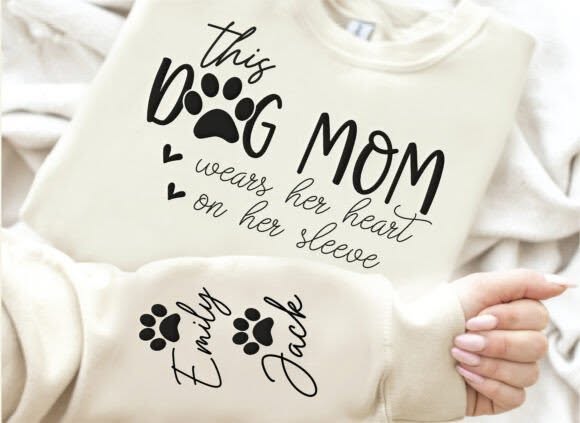 Neutral Doodle Ghost Sweatshirt