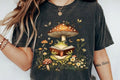 Mushroom Frog Reader Graphic Tee design