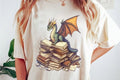 Book Dragon Reader Graphic Tee design