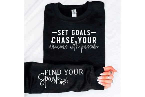 Black Boutique Graphic Sweatshirt