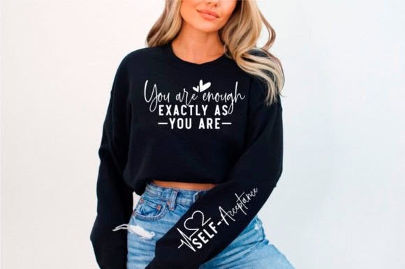 Navy Butterfly Graphic Sweatshirt