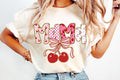 Mama Cherry Bow Graphic Tee design