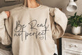 Neutral Botanical Graphic Sweatshirt