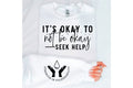 White Butterfly Quote Sweatshirt