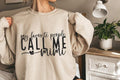 Neutral Minimal Word Graphic Sweatshirt