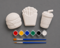 Fast Food Fun Paint Kit Set