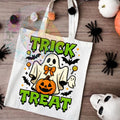 Cute Ghost & Pumpkin Halloween Trick or Treat Bag