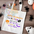 Happy Halloween Autism Trick or Treat Bag