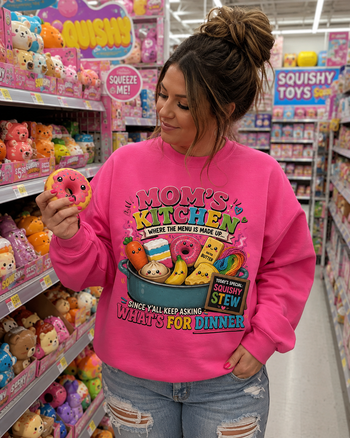 Funny Squishy Mom Graphic Tee