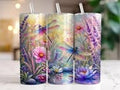 Dragonfly Garden Tumbler