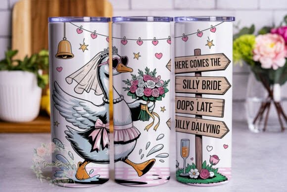 Here Comes The Bride Funny Tumbler