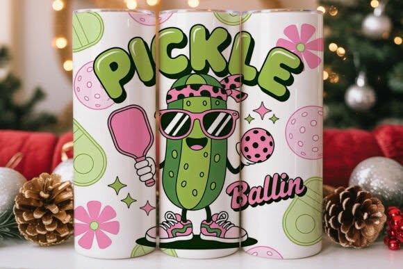 Pickle Ballin' Tumbler