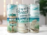 Day At The Beach Tumbler
