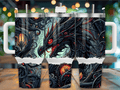 🖤 Dark Fantasy Dragon 40 oz Tumbler