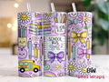 📚 Back to School Doodles Tumbler