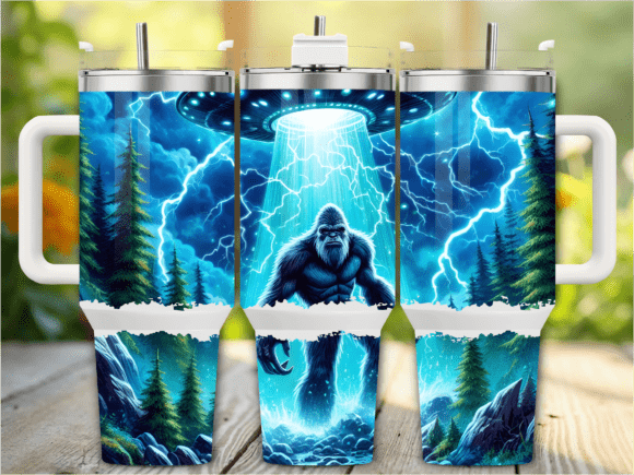 ⚡ Bigfoot Lightning 40 oz Tumbler