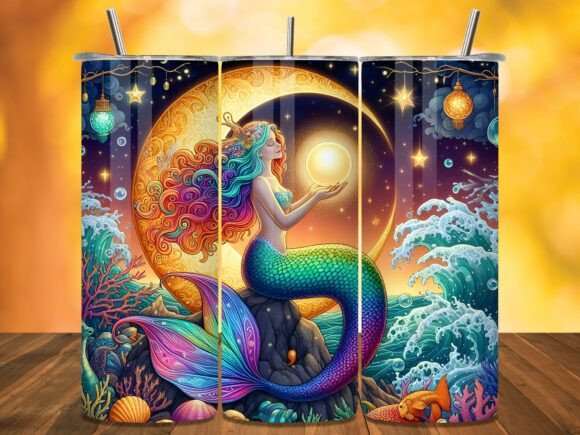 Love for Luna — Celestial Mermaid 20 oz Tumbler