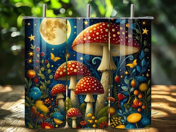 Love for Luna — Moonlit Mushroom 20 oz Tumbler