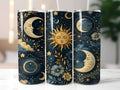 🌙 Celestial Sun & Moon 20oz Tumbler