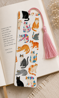 🐱 Colorful Cat Lover Bookmark