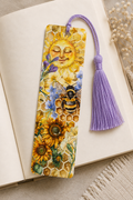 🐝 Sun & Honey Bee Bookmark