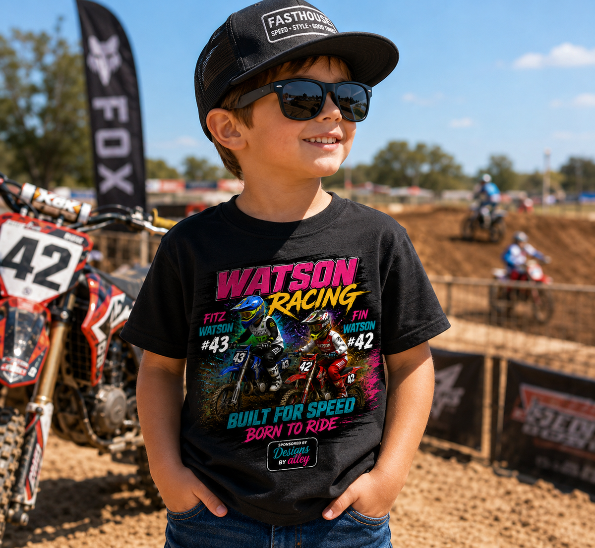 Watson's Racing Youth Graphic Tshirt