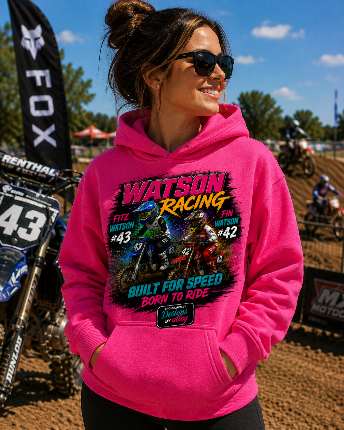 Watson's Racing Graphic Hoodie