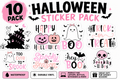 Pink & Spooky Halloween Sticker Pack
