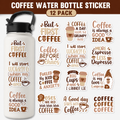 Coffee Lover 12-Pack Sticker Set