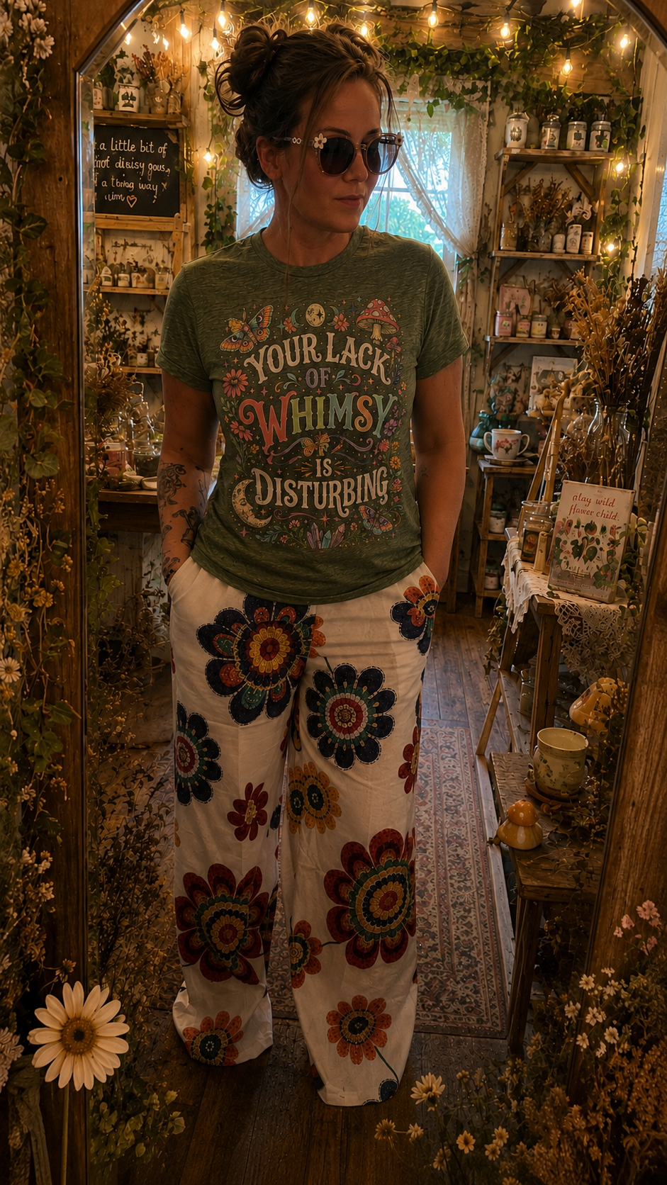 I Find your Lack of Whimsy Disturbing Graphic tee
