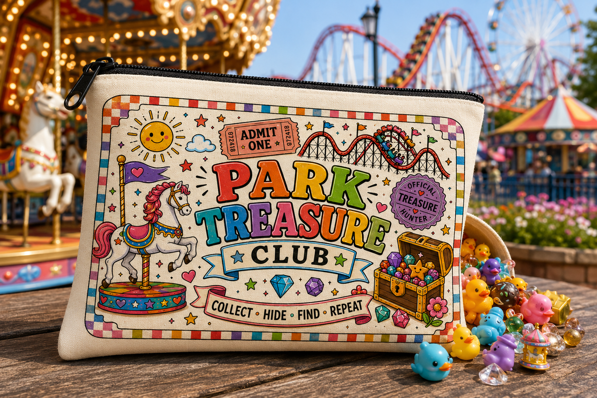 Park Treasure Club – Tiny Trinket Pouch