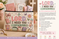 Lord, I Need You – Faith & Essentials Pouch