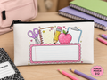 Notebook School Supplies Pencil Pouch
