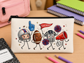 Game Day Football Pencil Pouch