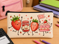 Berry Sweet Strawberry Pencil Pouch