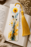Water Color Dandelion Book Mark