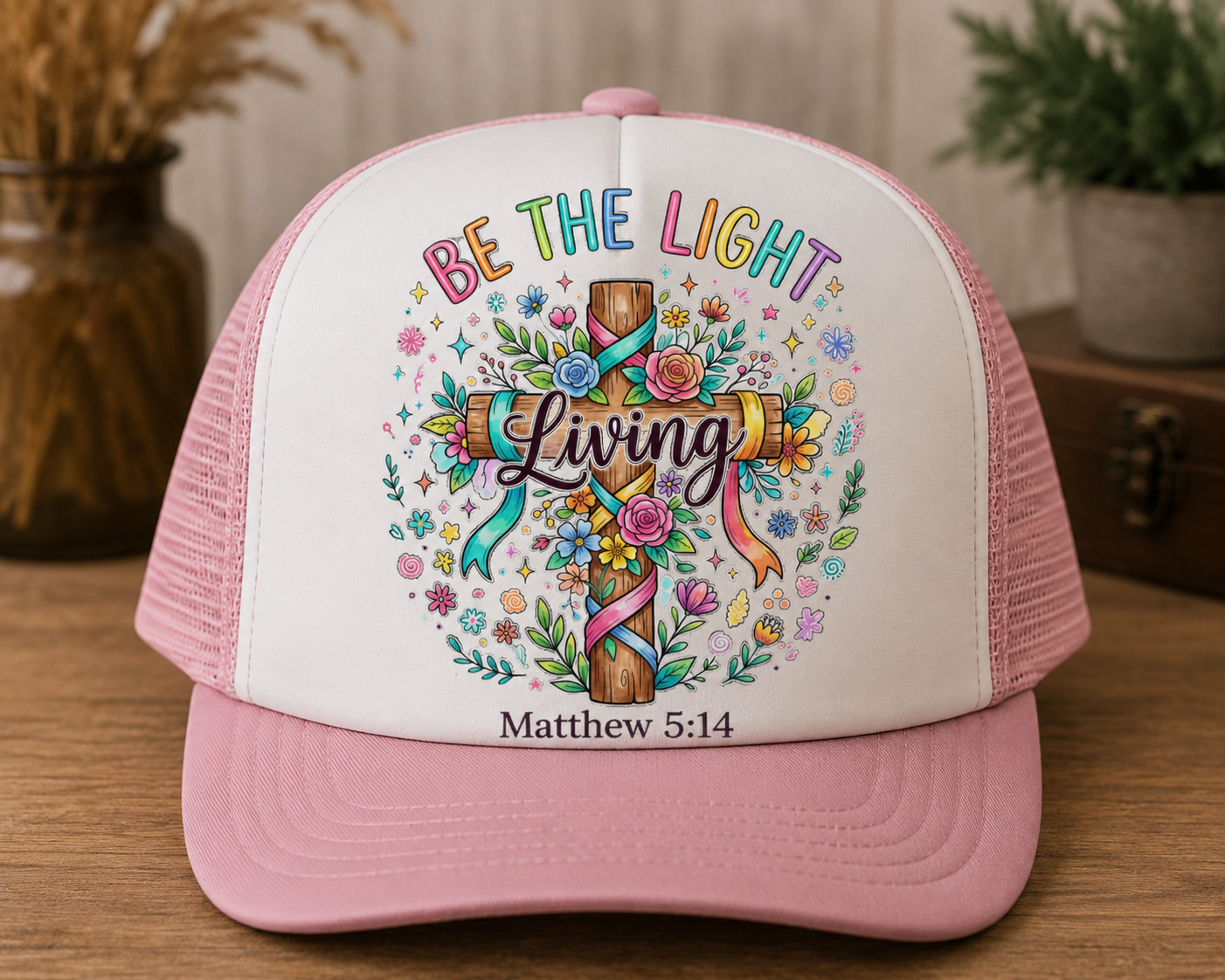 Be the light Trucker Hat