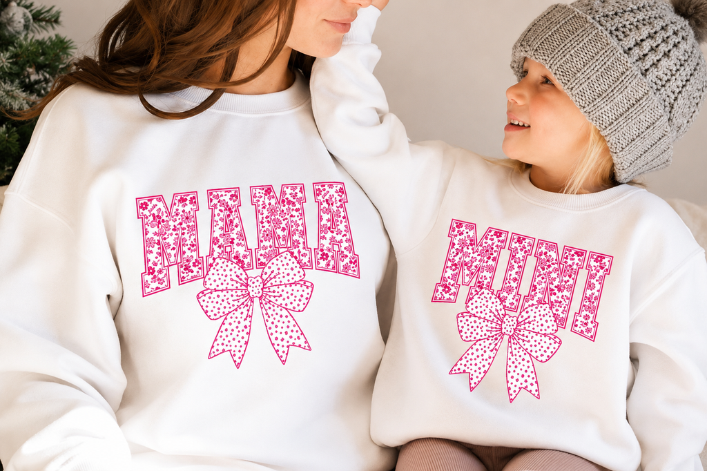 Mama and Mini Floral Tshirt  Mama