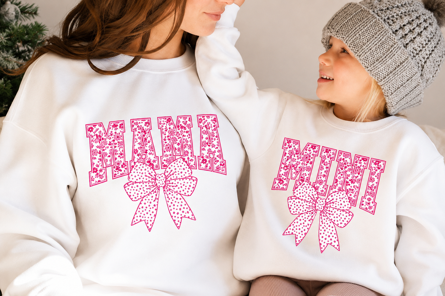 Mama and Mini Floral Graphic Tee Mini