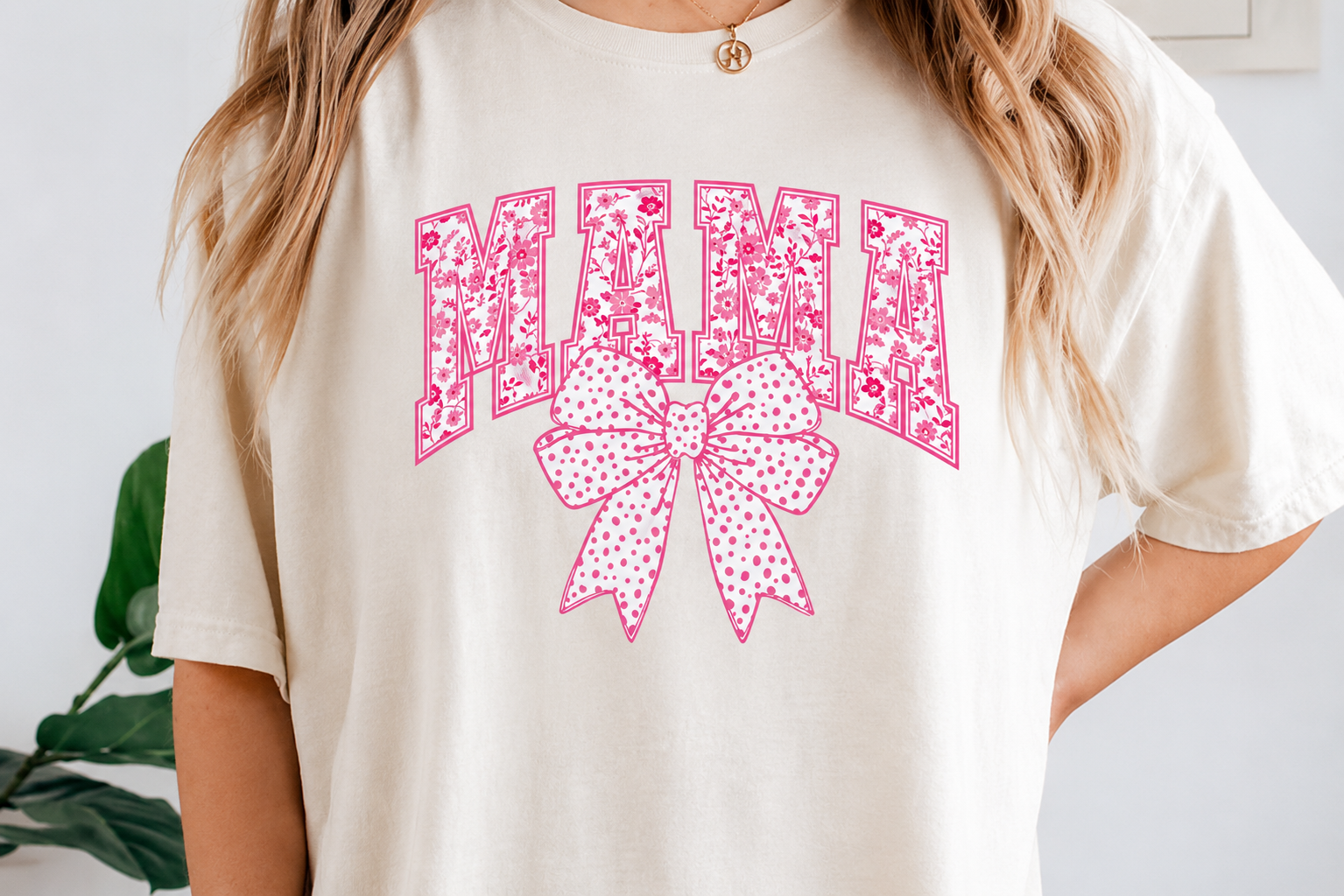 Mama and Mini Floral Tshirt  Mama