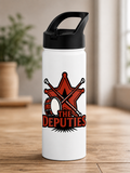 15 Oz Deputies Baton & Drum Corpse Water Bottle