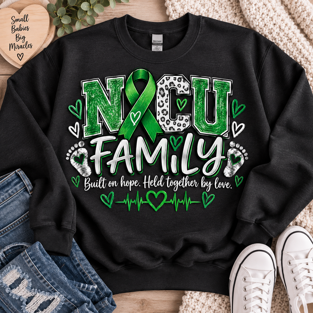 NICU FAMILY Built on hope. Held together by love.
