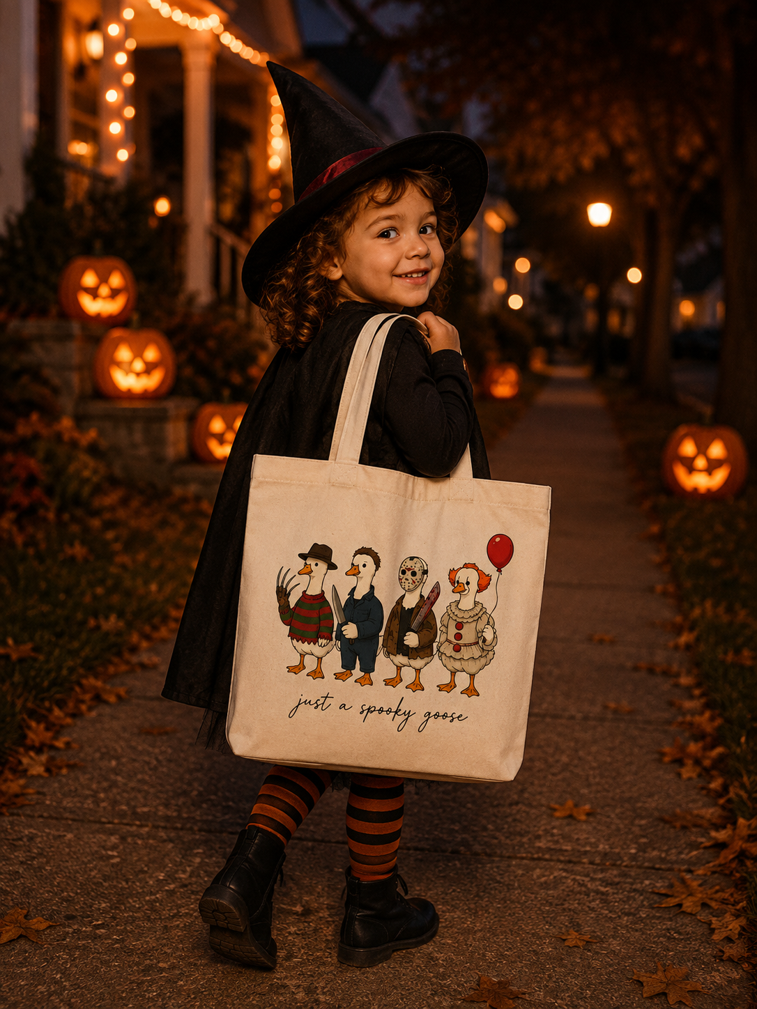 Goose Halloween Trick or Treat Bag
