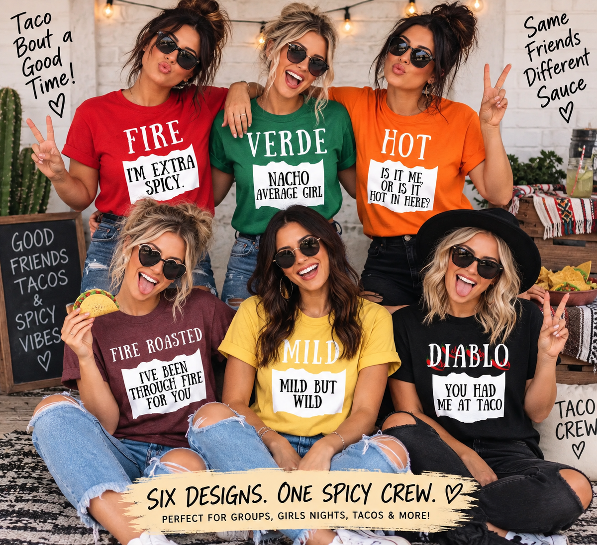 Spicy Taco Squad T-Shirts