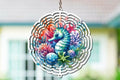 Seahorse Wind Spinner