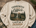 Out of off and service graphic sweatshirt
