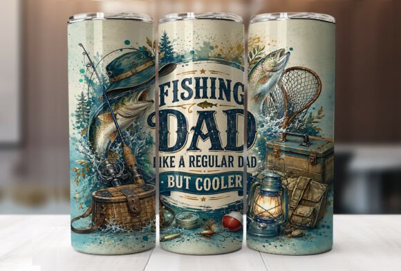 🎣 Fishing Dad 20oz Tumbler