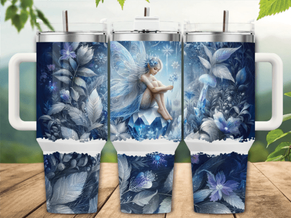 🧚‍♀️ Frozen Ice Fairy 40 oz Tumbler